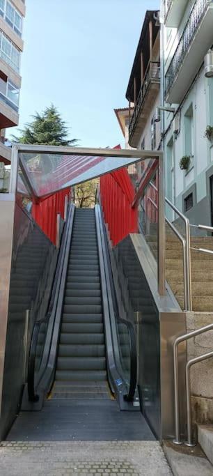 Acogedor Apartamento En El Casco Antiguo Vigo Esterno foto