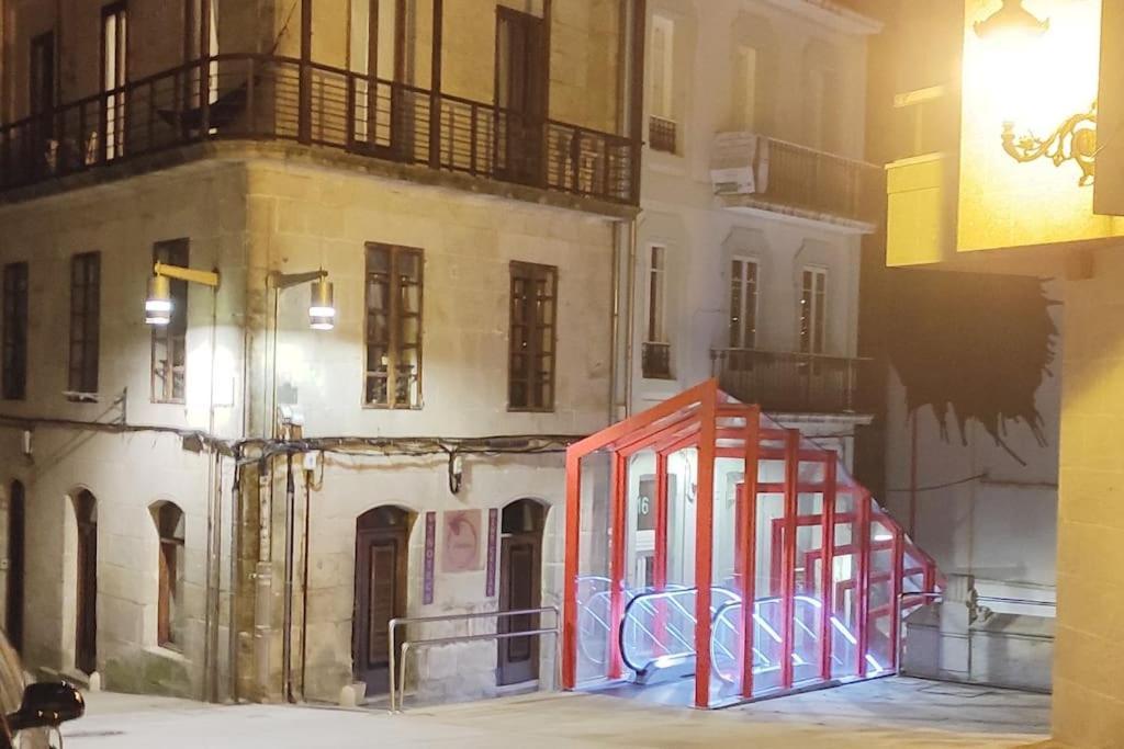 Acogedor Apartamento En El Casco Antiguo Vigo Esterno foto